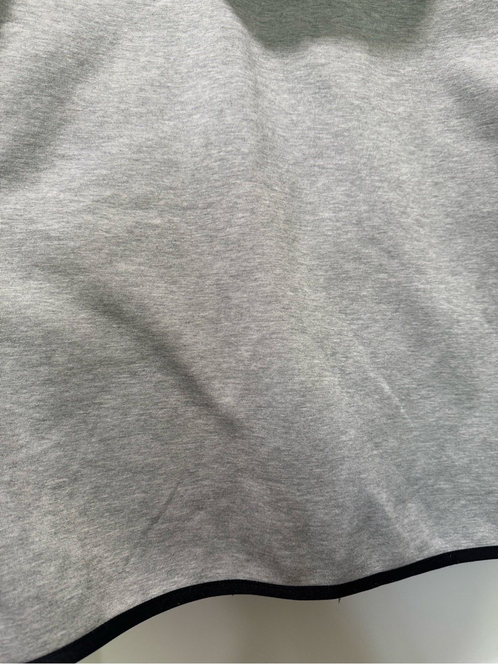 Nike Tech Light Gray Full-Zip Jacket with Black Trim | Good Used Condition - Picture 6 of 11